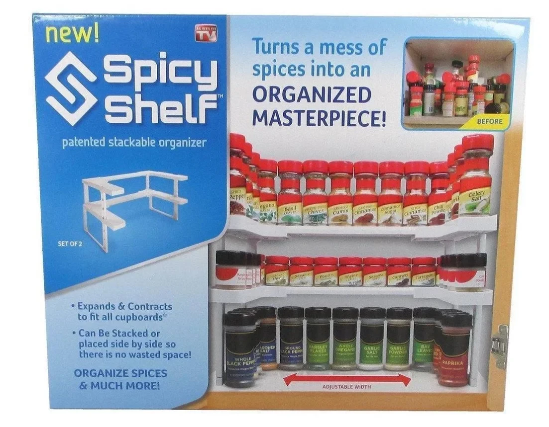 Полка-органайзер для специй Spicy Shelf - фото 4