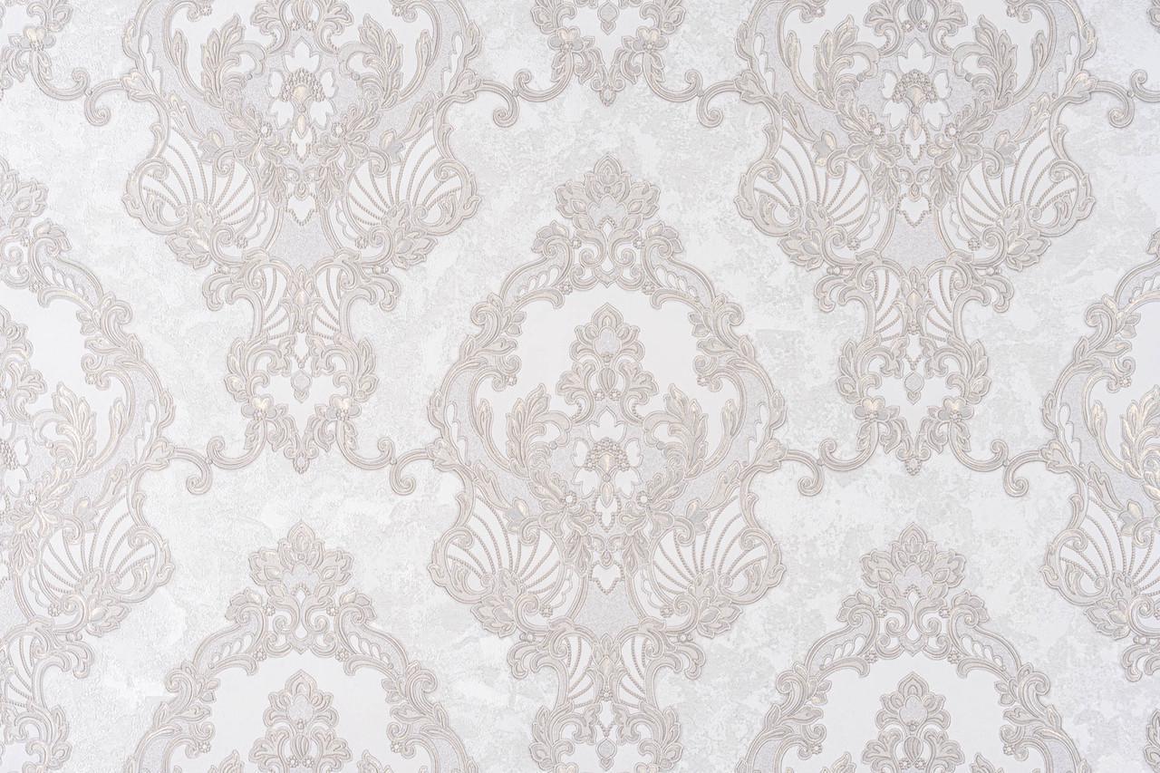 Обои флизелиновые LeGrand Platinum Лорд 8749-02 Декор винил горячего тиснения 1,06х10,05 м Пудровый