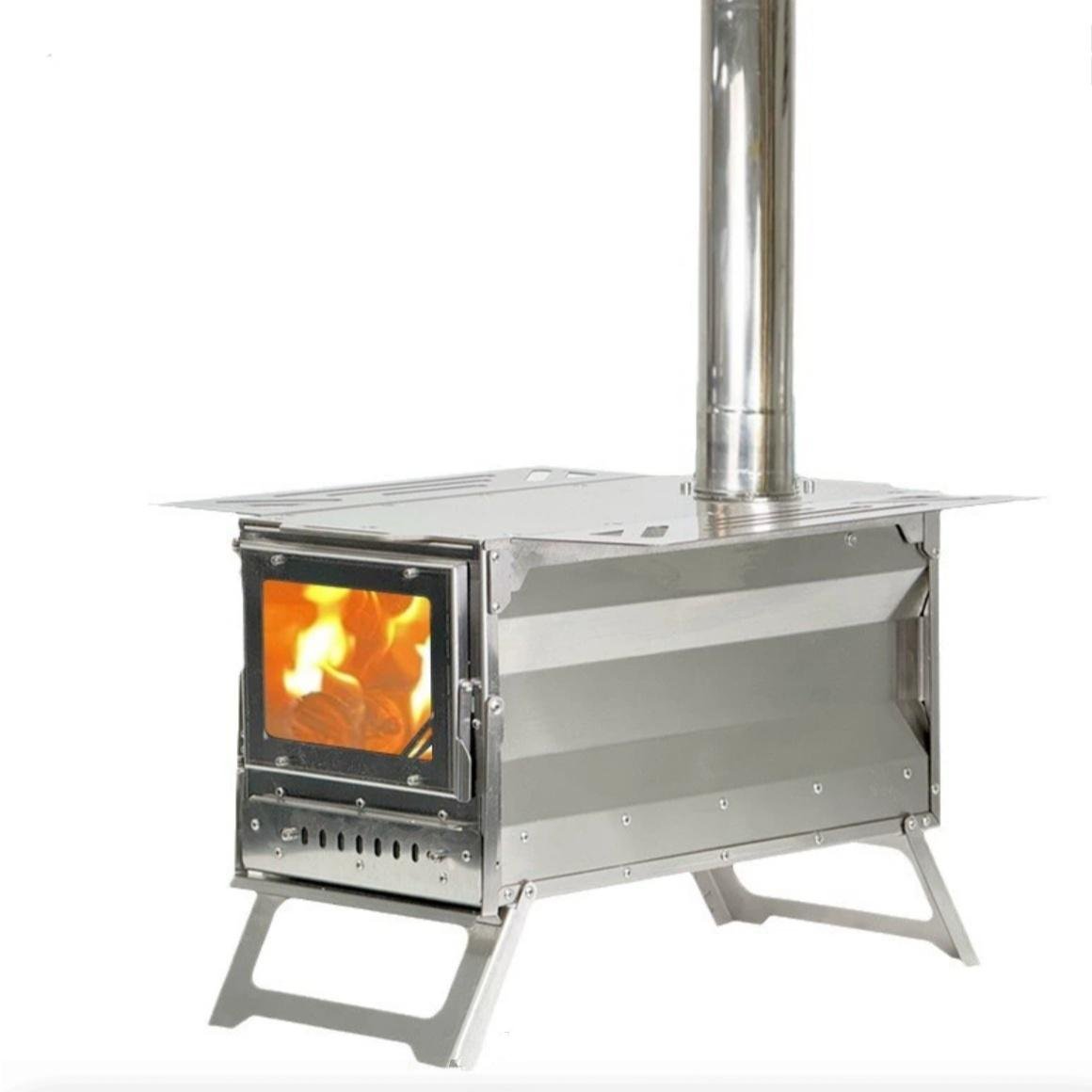 Печь дровяная для палатки Optima из нержавеющей стали (OWS-380)