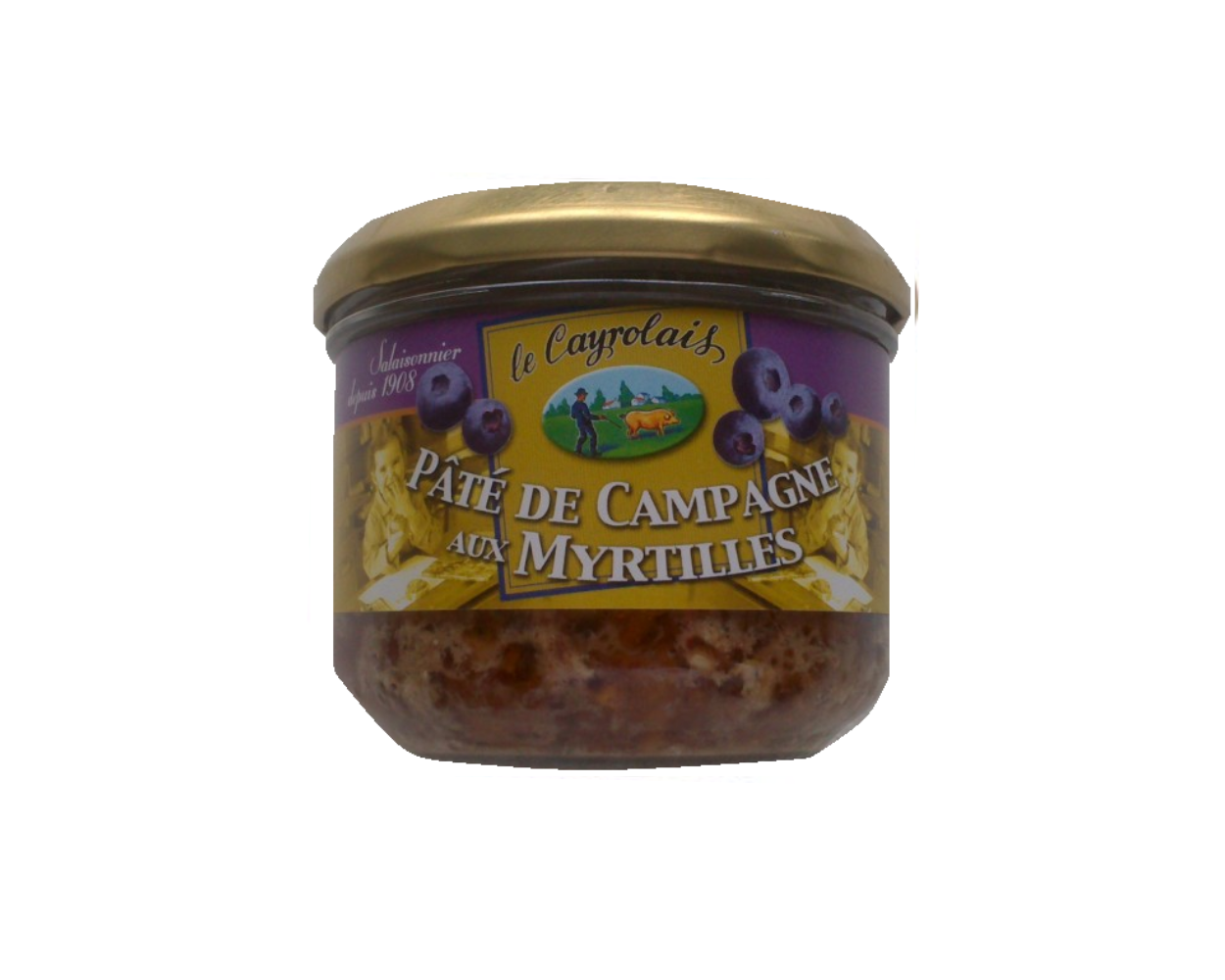 Паштет Pate Le Cayrolais з чорницею 180 г (24131699)