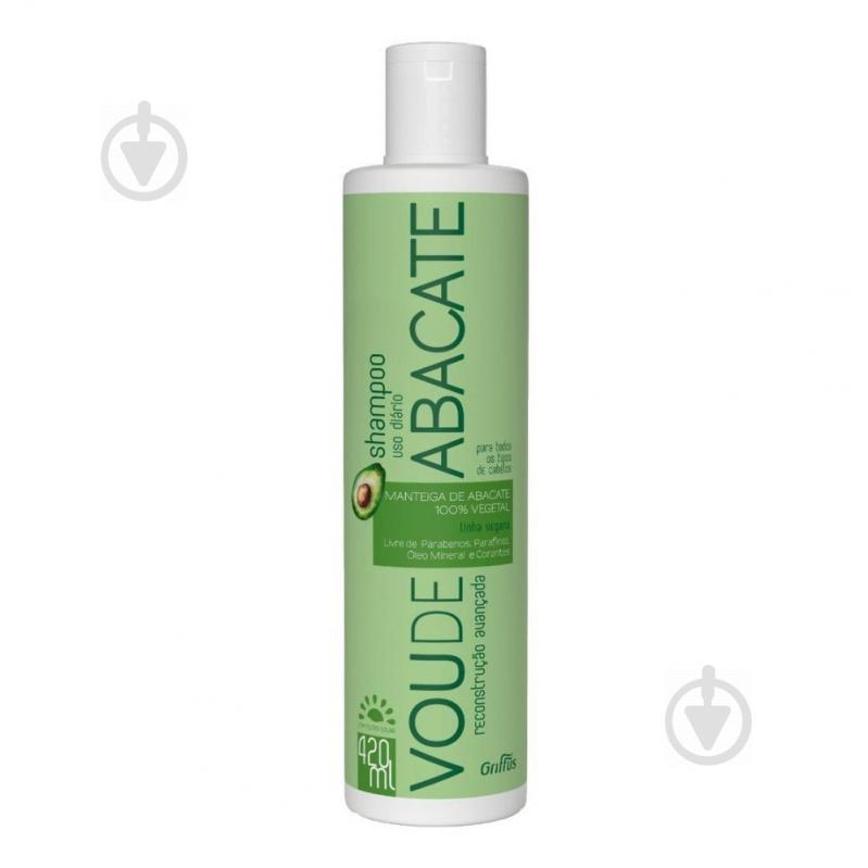 Шампунь для интенсивного восстановления поврежденных волос Griffus Shampoo Vou de Abacate 420 ml (43136)