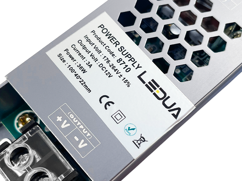 Блок питания LEDUA 36W IP20 12V 3A (LP-SL20-12V36W) - фото 6