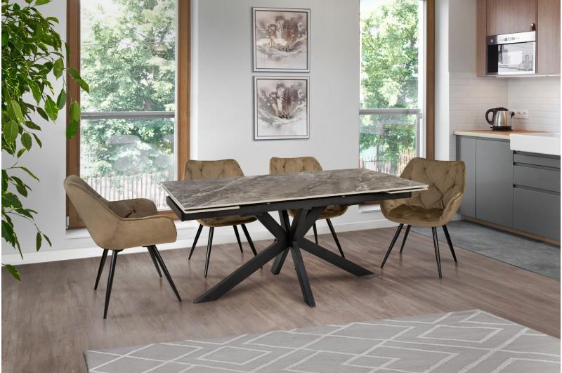 Стол обеденный Квант Мікс Меблі Серая керамика - фото 4