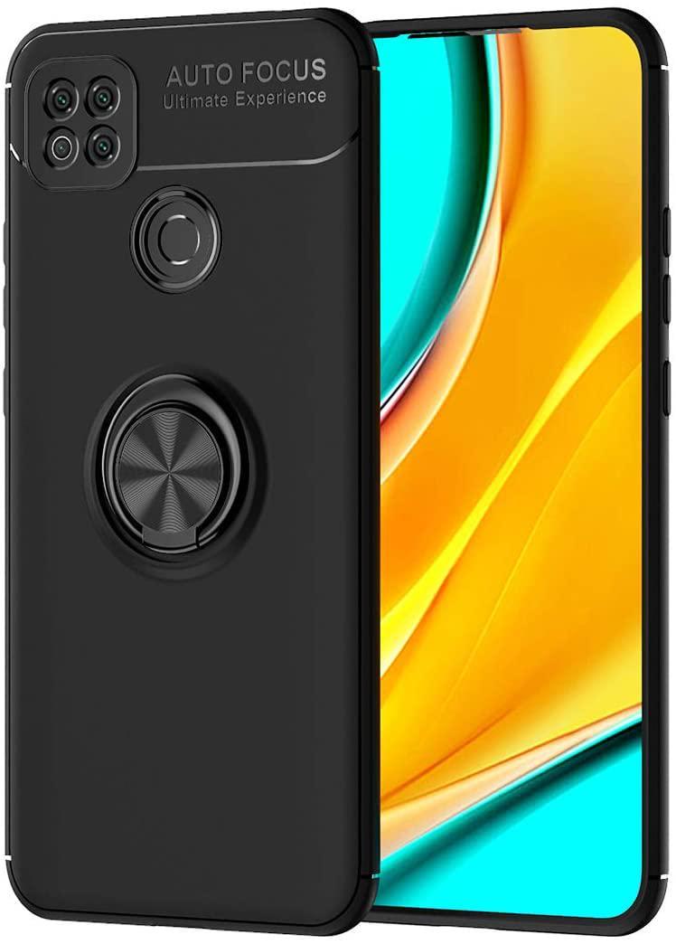 Чехол с кольцом Xiaomi Redmi 10A Autofocus Black (30183-2B)