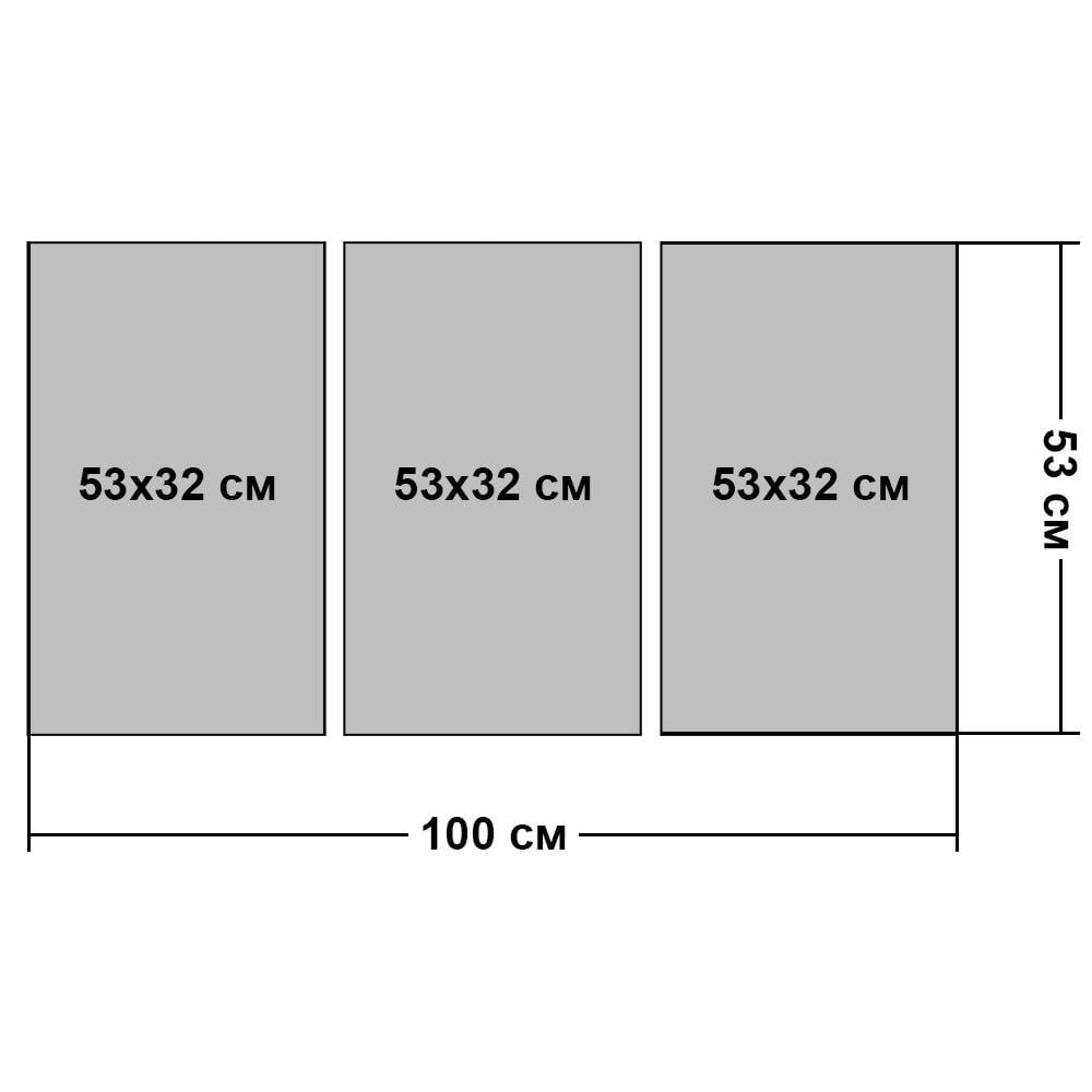 Картина модульная в гостиную/спальню Абстракция 53х100 см (Art-615_3_А) - фото 4 Картина модульная в гостиную/спальню Абстракция 53х100 см (Art-615_3_А) - фото 4