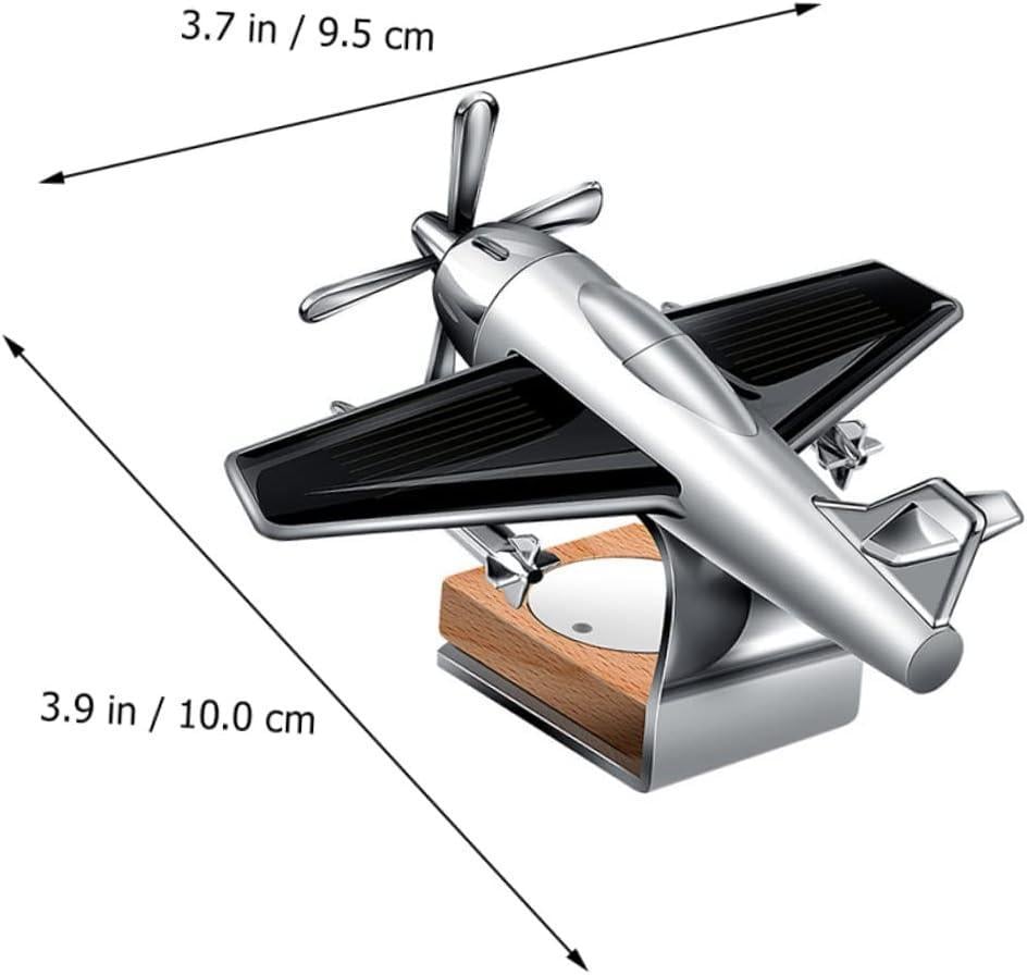 Ароматизатор в автомобіль Літак на сонячній батареї Сірий (Е051460) - фото 4 Ароматизатор в автомобіль Літак на сонячній батареї Сірий (Е051460) - фото 4