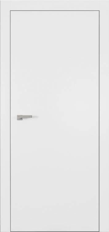 Полотно дверное PL-00 ПГ 2000х700 мм Белый супермат (60426)