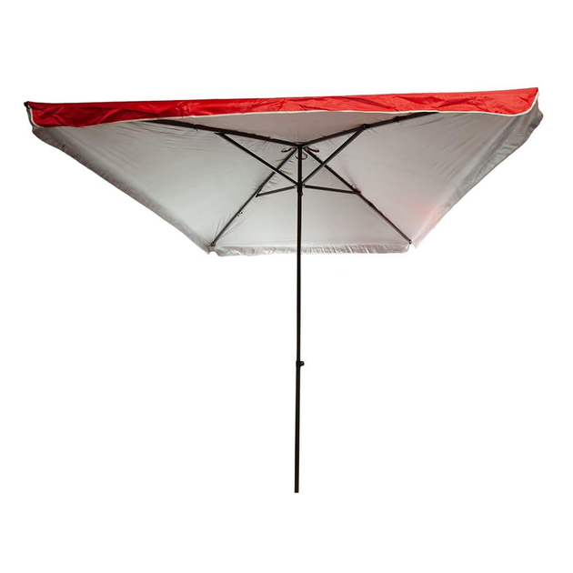 Зонт с клапаном и напылением для сада и торговли 2x3 м Красный (zo23red)