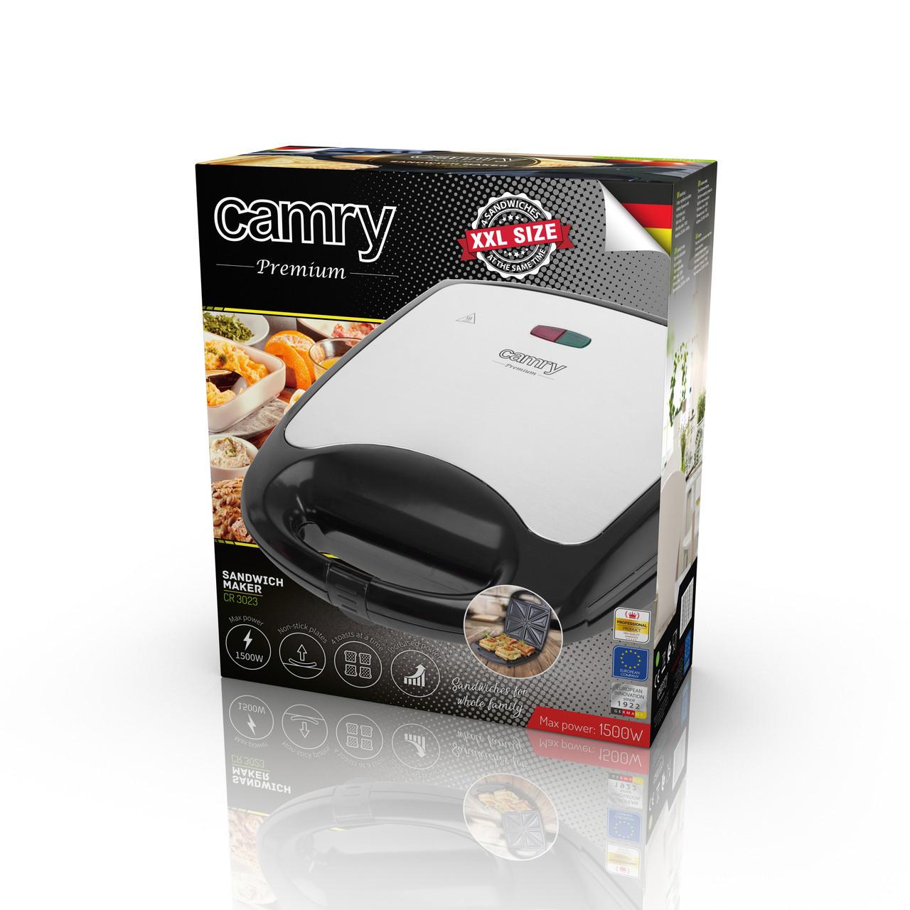 Бутербродниця Camry CR 3023 XL - фото 6