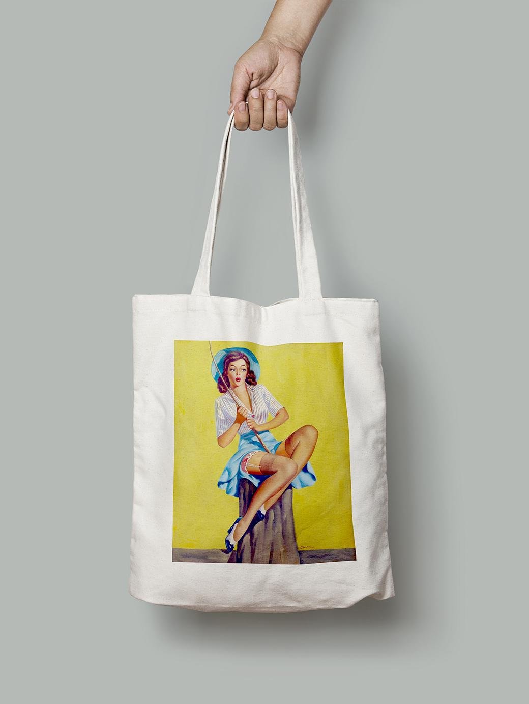 Эко-сумка Клюет... Эдвард Д'Анкония шопер (pin_up010136_Bag)