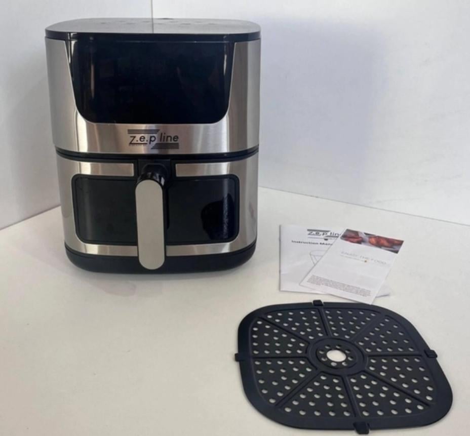 Мультипечь-аэрофритюрница Zepline 8 л 3000 Вт Черный (ZP-092) Мультипечь-аэрофритюрница Zepline 8 л 3000 Вт Черный (ZP-092)