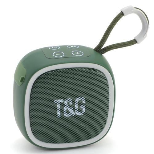 Колонка портативная Bluetooth TG659 Green (2135321720) - фото 1