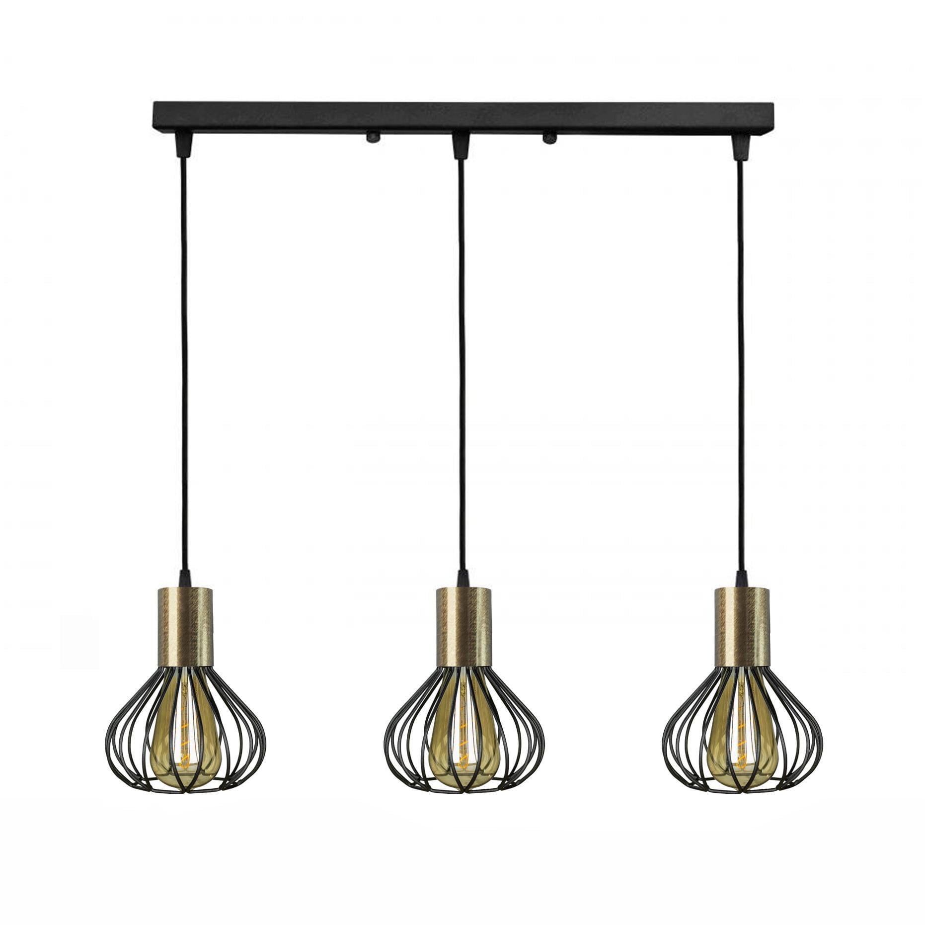 Светильник лофт MSK Electric Lotus подвесной на планке с бронзовыми патронами NL 1415-3 BK+BN Светильник лофт MSK Electric Lotus подвесной на планке с бронзовыми патронами NL 1415-3 BK+BN