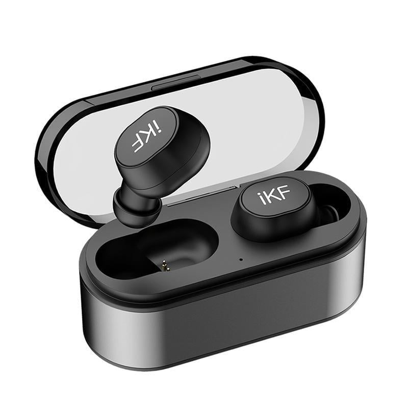 Наушники беспроводные iKF Boom Black (18089)