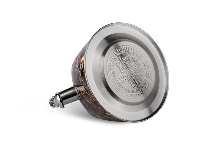 Чайник Edenberg со свистком 3 л из нержавеющей стали Brown (EB-1985) - фото 3 Чайник Edenberg со свистком 3 л из нержавеющей стали Brown (EB-1985) - фото 3