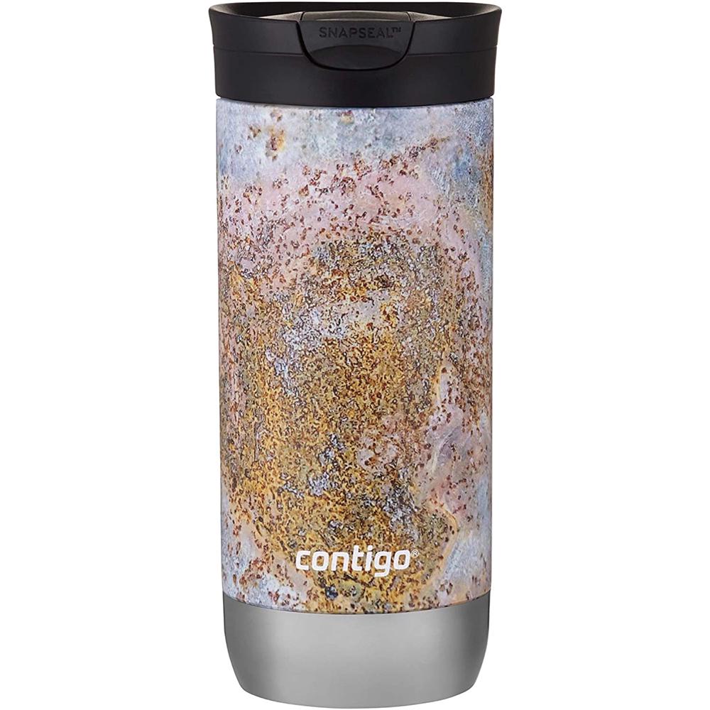 Термокружка Contigo Huron Couture Snapseal 473 мл Rustic Gold