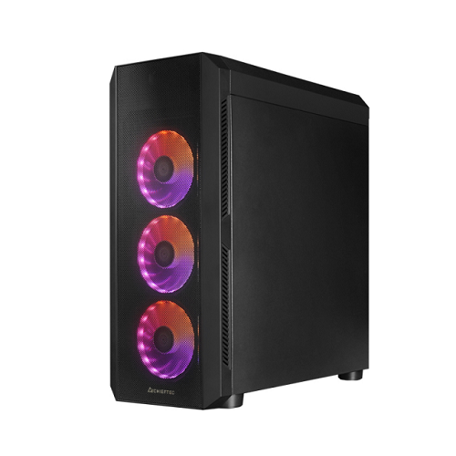 Корпус Chieftec Scorpion 4 GL-04B-OP A-RGB ATX no PSU Black (9822524) - фото 2