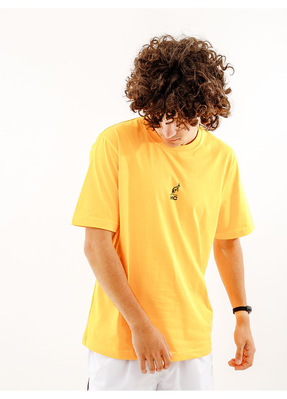 Футболка мужская Australian MIXING CHAOS COTTON T-SHIRT XL Желтый (7dHCUTS0048-002 XL)