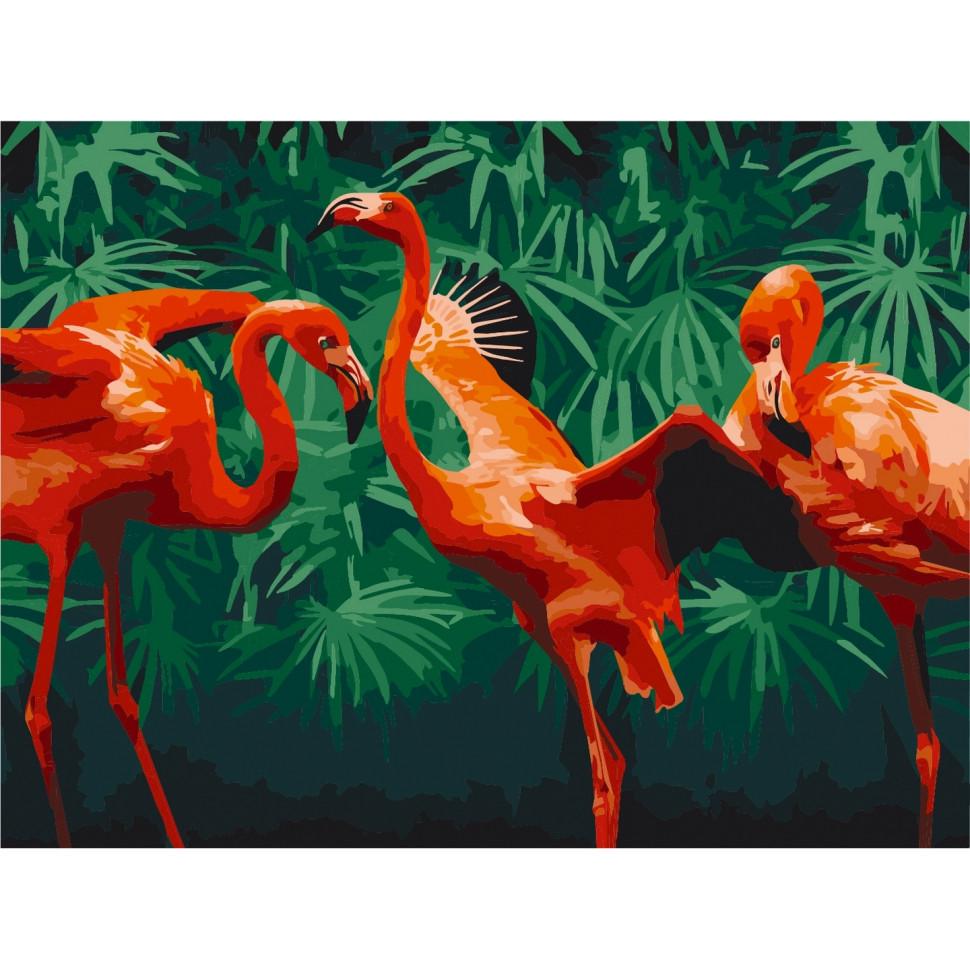 Картина за номерами BMW Фламінго Bambi 11666-NN 30x40 см (RLT26083)