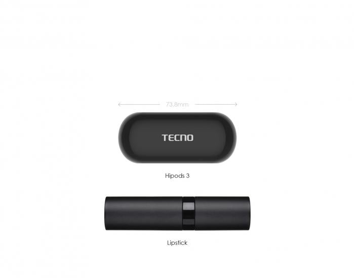 Наушники TECNO Hipods H3 Black - фото 4 Наушники TECNO Hipods H3 Black - фото 4