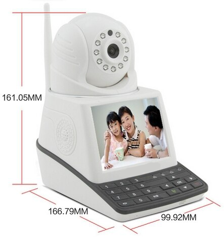 Камера відеоспостереження IP з екраном поворотна Net-Cam Screen PTZ-01 Wifi 4в1 - фото 2 Камера відеоспостереження IP з екраном поворотна Net-Cam Screen PTZ-01 Wifi 4в1 - фото 2