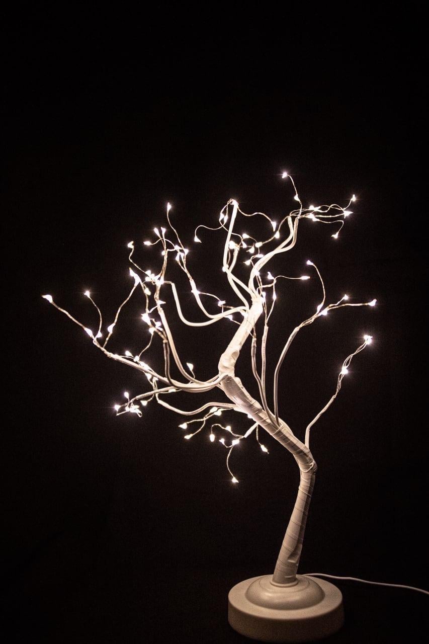 Светодиодная гирлянда дерево Decorlamp 41x12 см Холодний белый (4859556)