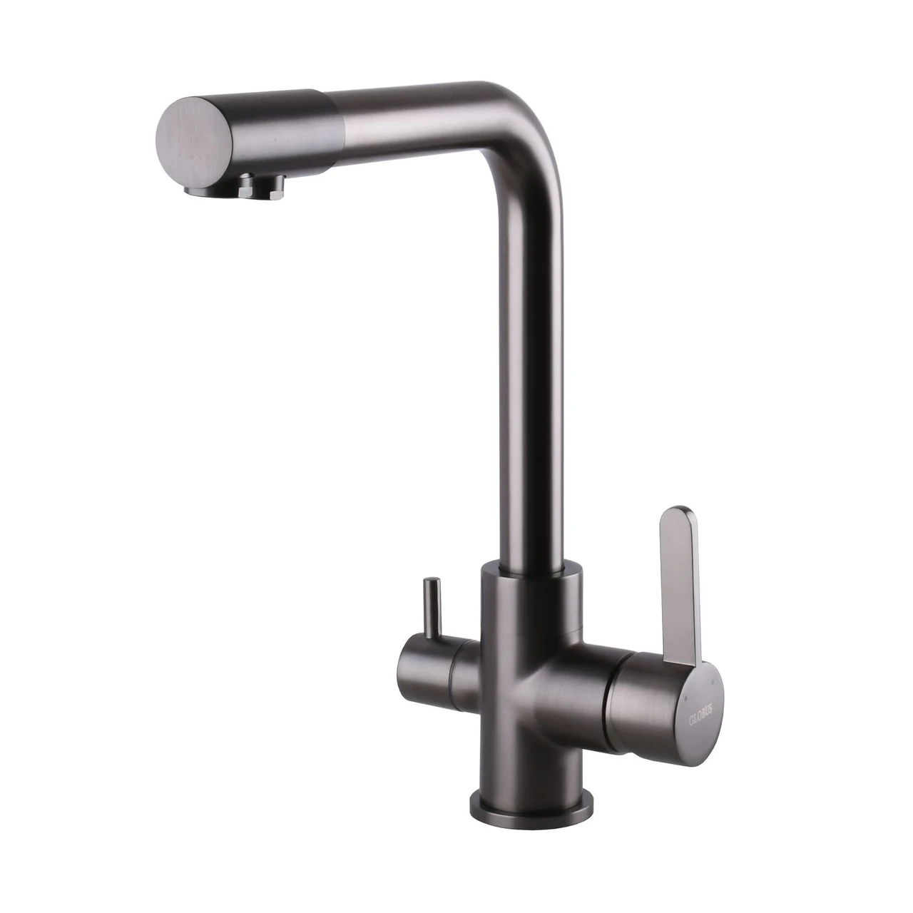 Смеситель для кухни под осмос Globus Lux LAZER GLLR-0444-11-GRAPHITE (1000000591)