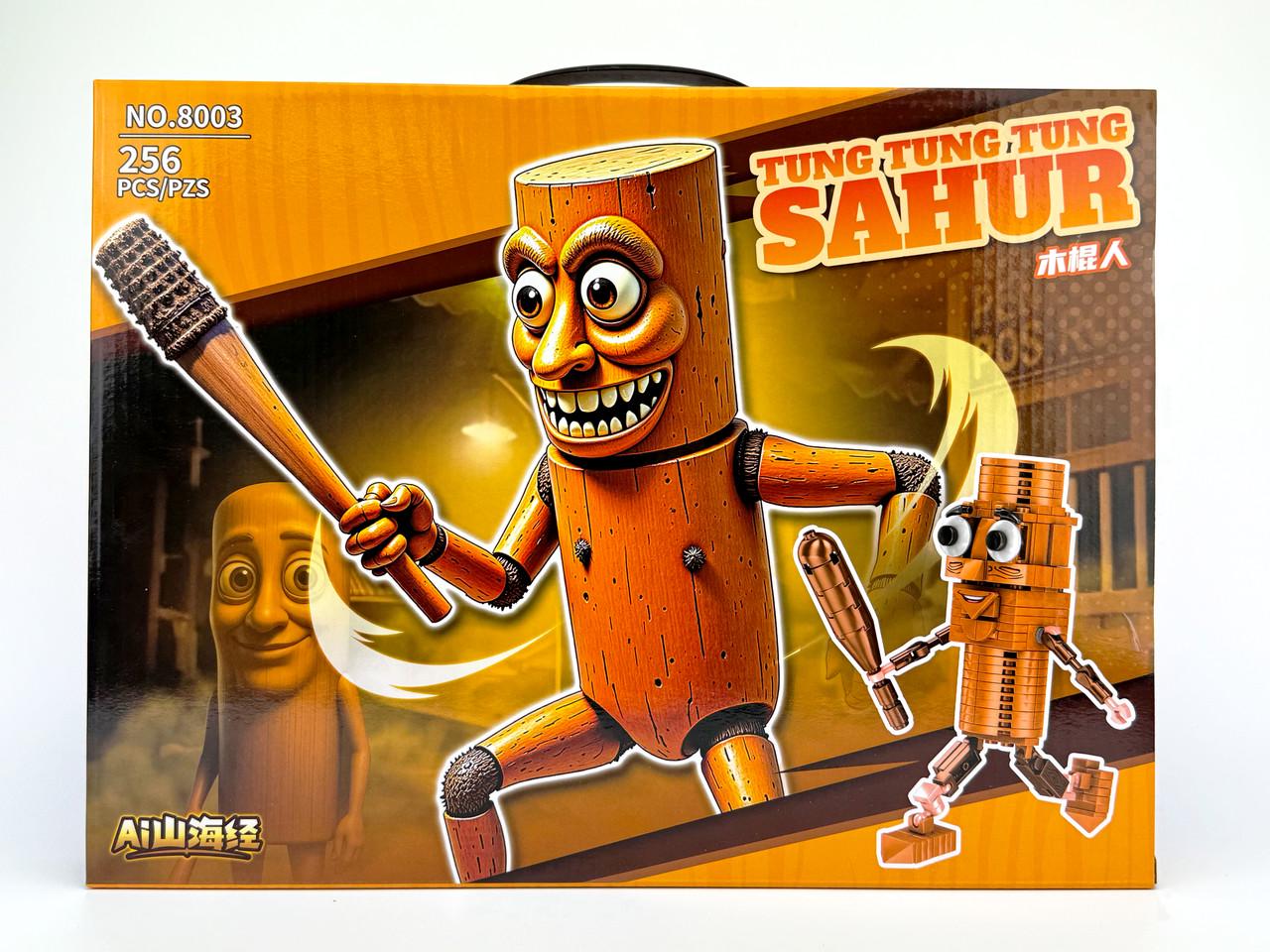 Конструктор Брейнрот Мемні герої Тун Тун Тун Сахур 256 деталей (53011-135) Конструктор Брейнрот Мемні герої Тун Тун Тун Сахур 256 деталей (53011-135)