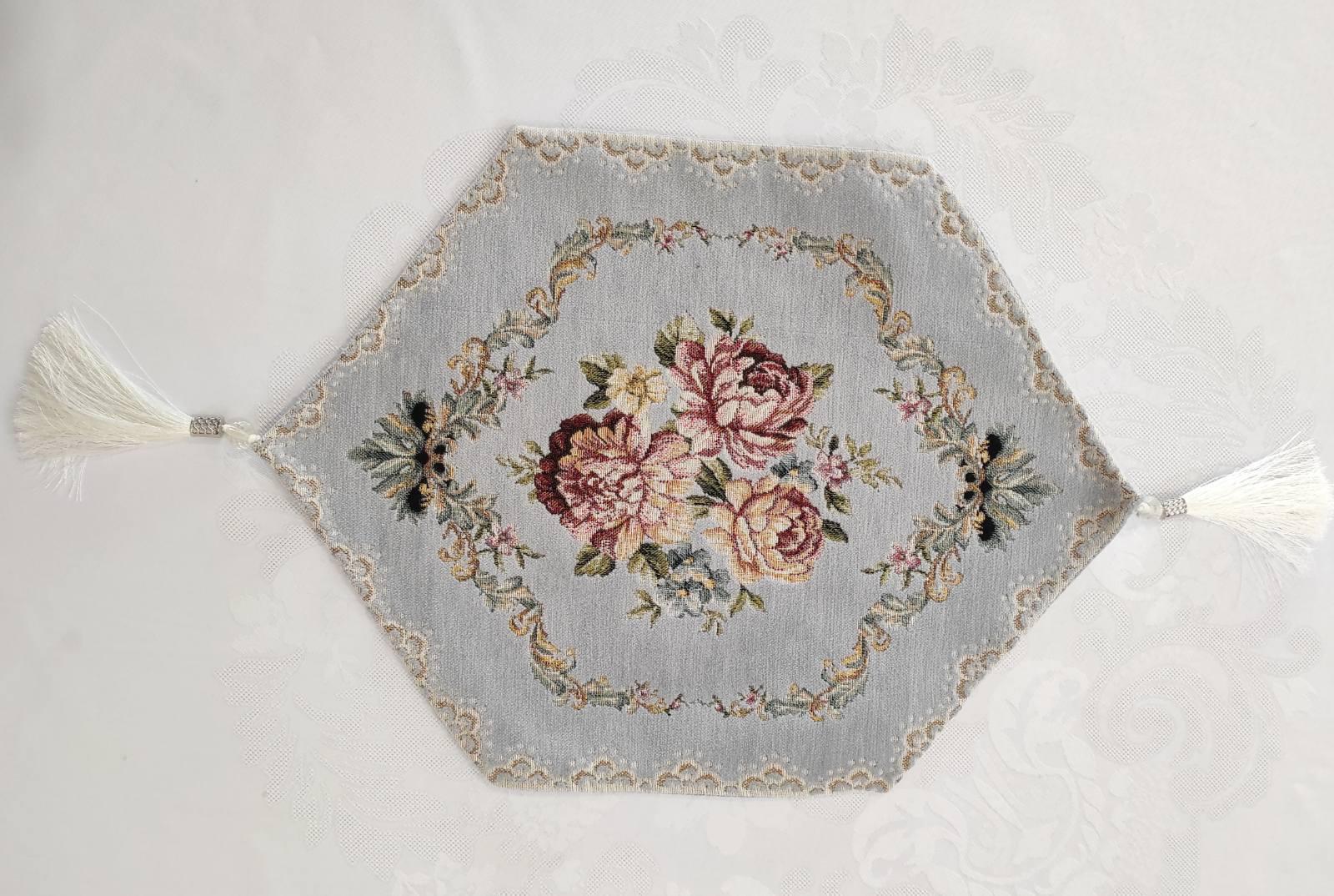 Дорожка велюровая Sagol 35x45 St 125 Gri (CN6363)