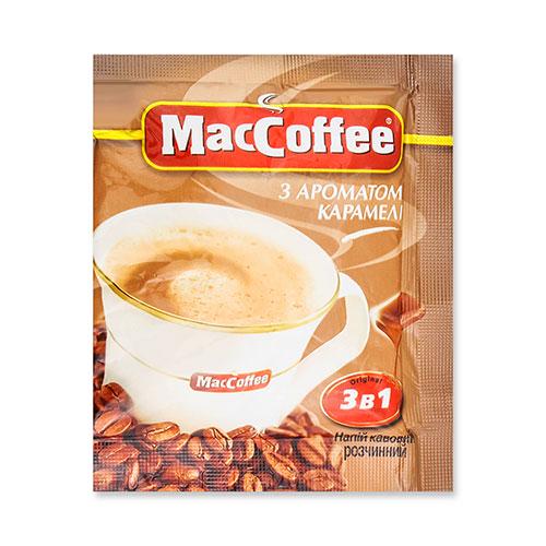 Кава MacCoffee Карамель 3в1 (01905) Кава MacCoffee Карамель 3в1 (01905)