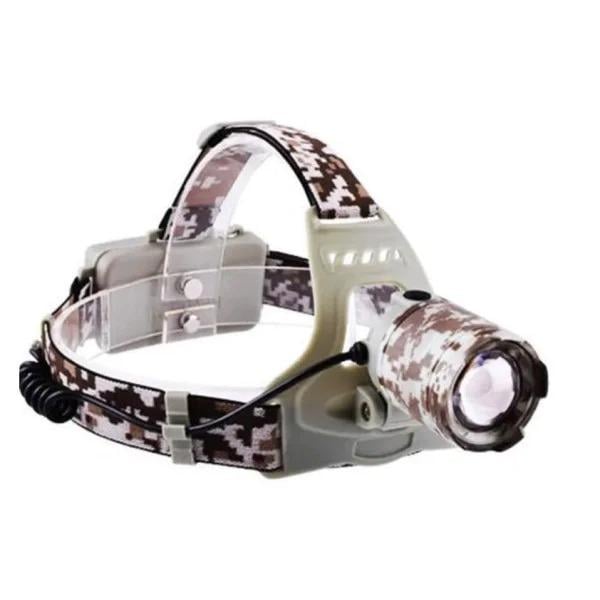 Фонарь налобный HeadLamp 50042 на аккумуляторе многоцелевой с диодом T6 и с зумом зарядка от USB (50042) Фонарь налобный HeadLamp 50042 на аккумуляторе многоцелевой с диодом T6 и с зумом зарядка от USB (50042)