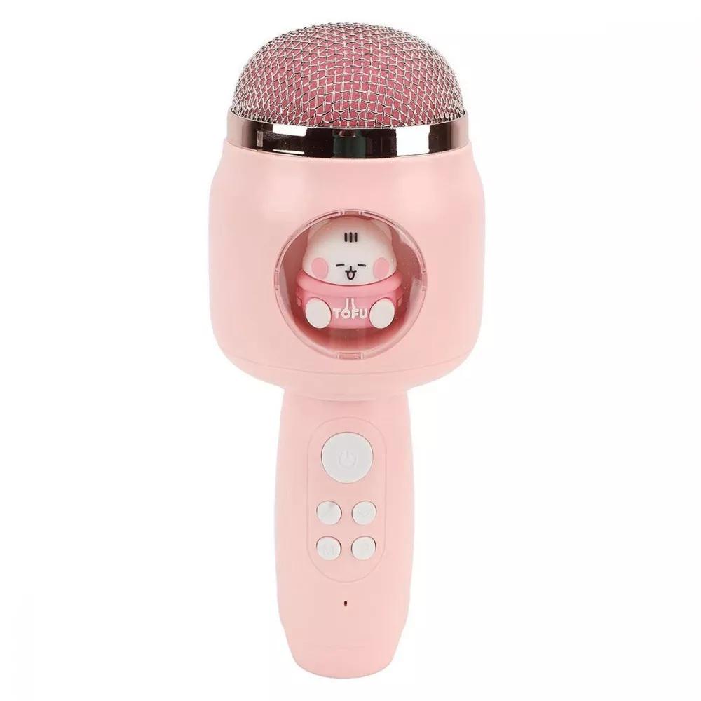 Микрофон детский с караоке Animals 5W Pink (24869530)