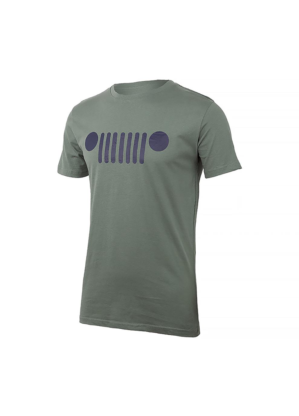 Футболка мужская JEEP T-SHIRT GRILLE J22W M Хаки (O102583-E847 M)
