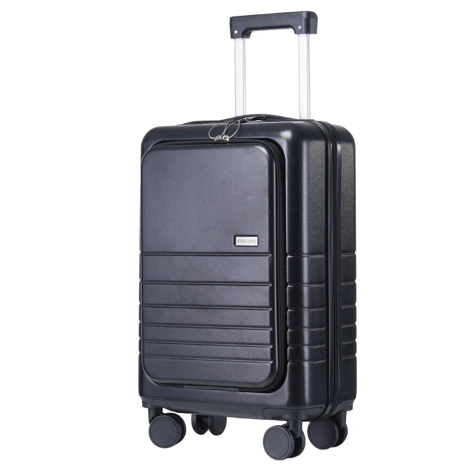 Валіза SEMI LINE 20" S Black (T5964-2)