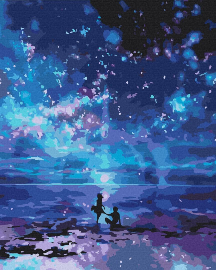 Картина по номерам Brushme Ночная набережная 40x50 см (BS66007) Картина по номерам Brushme Ночная набережная 40x50 см (BS66007)