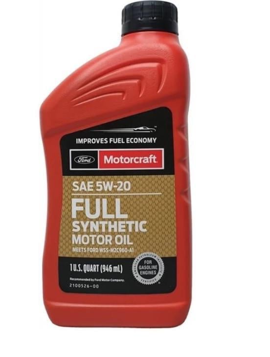 Моторное масло Ford Motorcraft Full Synthetic 5W-20 0,946 л (XO5W20Q1FS) Моторное масло Ford Motorcraft Full Synthetic 5W-20 0,946 л (XO5W20Q1FS)