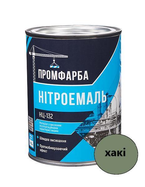 Нитроэмаль НЦ-132 ПРОМФАРБА 0,8 кг 860 мл Хаки (3014417566)