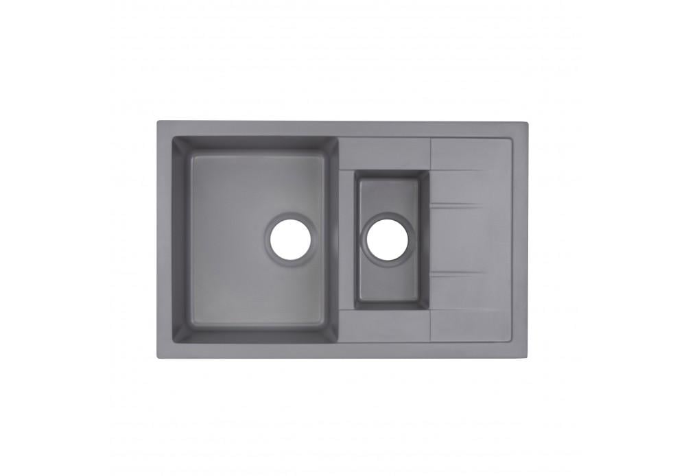 Кухонна мийка Q-tap CS 7648 Grey (QT7648GRE471)