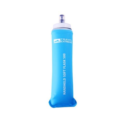 Фляга силиконовая Travel Extreme SSOFT Flask Handhald с мерным давлением 500 мл Blue (594687) Фляга силиконовая Travel Extreme SSOFT Flask Handhald с мерным давлением 500 мл Blue (594687)