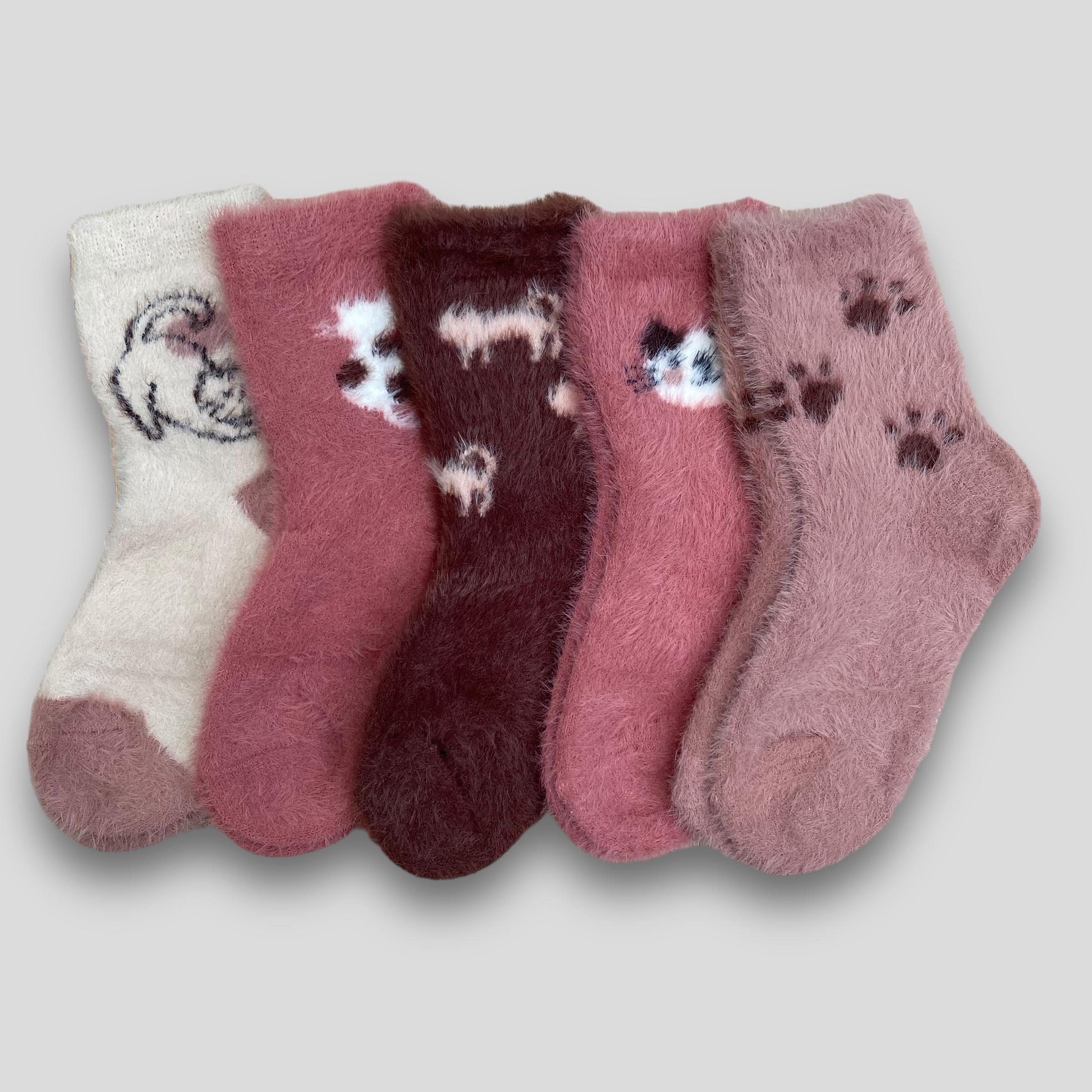 Носки норковые детские на девочку 5 пар р. 21-25 (J3565-14I/21-25/5р) Носки норковые детские на девочку 5 пар р. 21-25 (J3565-14I/21-25/5р)