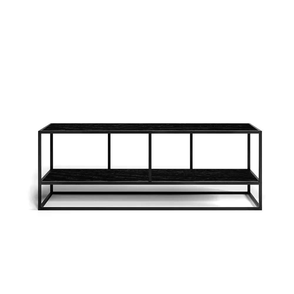 Тумба под телевизор Loft NS-2145 низкая открытая с длинной полкой (3075773235)
