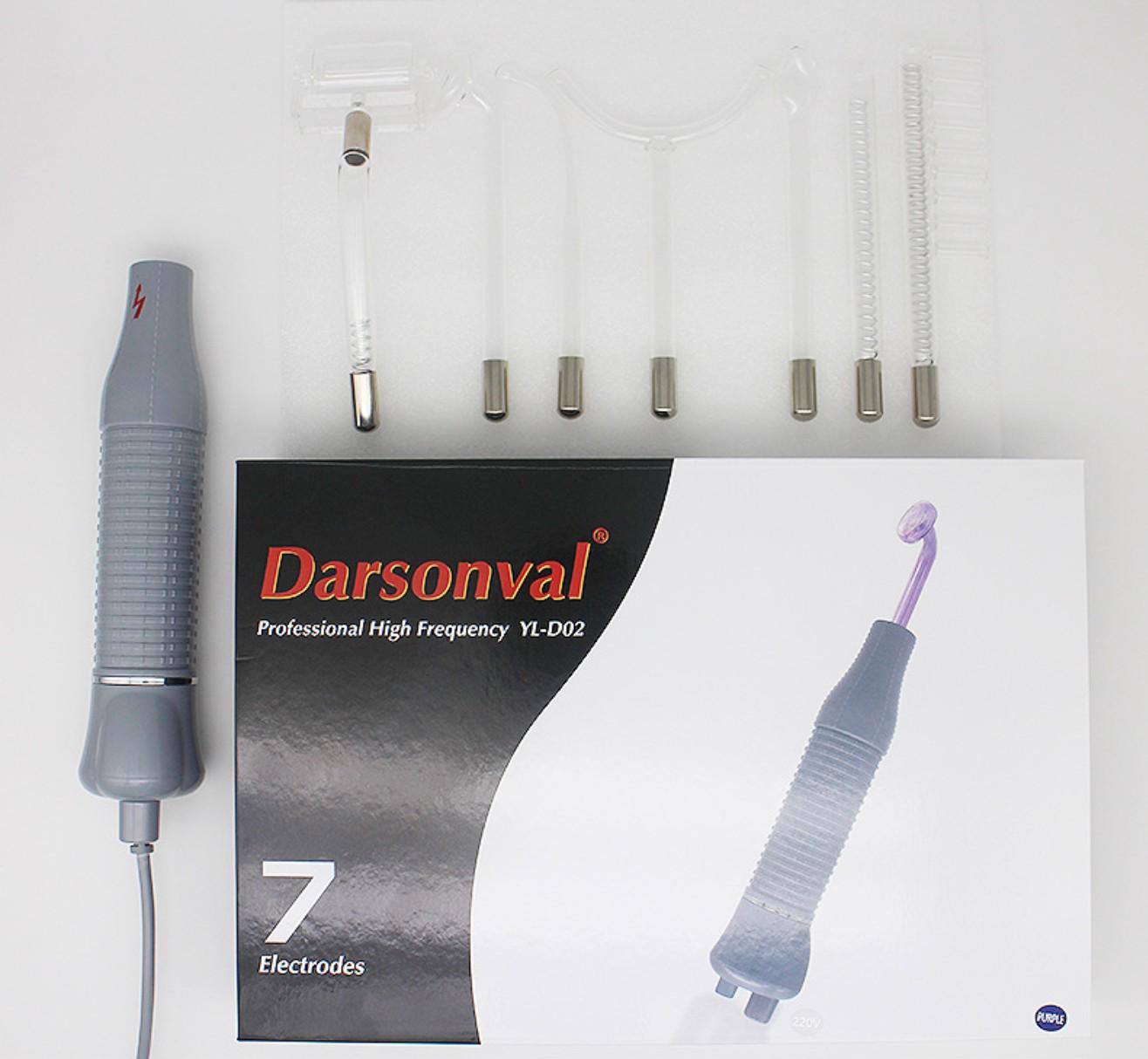 Аппарат косметологический Darsonval YL-D02 для ухода за кожей лица/тела/волос (231) - фото 9