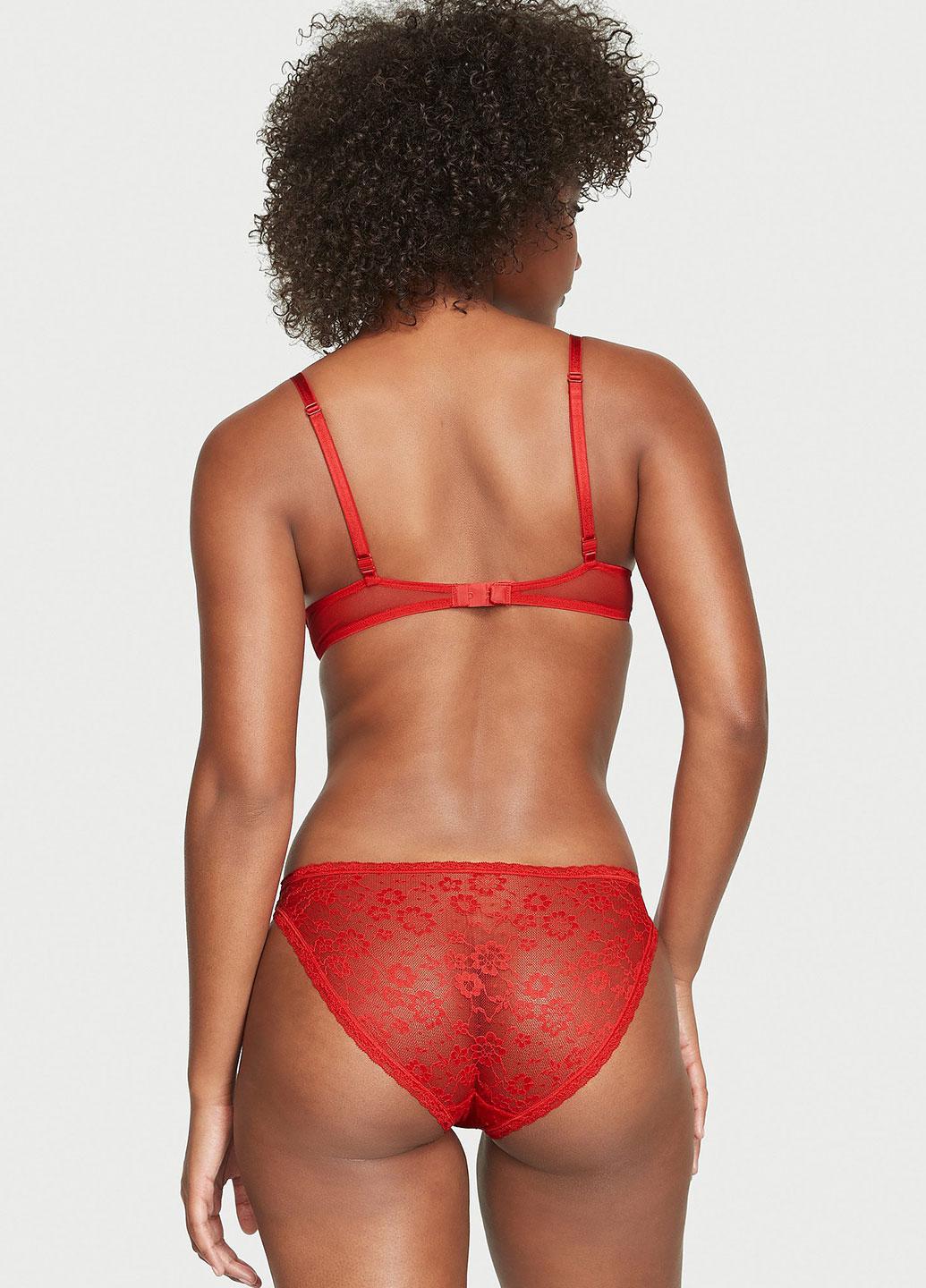 Трусики Victoria's Secret S Красный (3800000415984QD4S) - фото 2