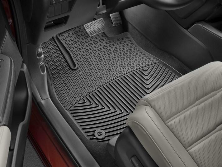 Коврики автомобильные передние резиновые WeatherTech W419 Honda CR-V 2017 Черный (1945752233)
