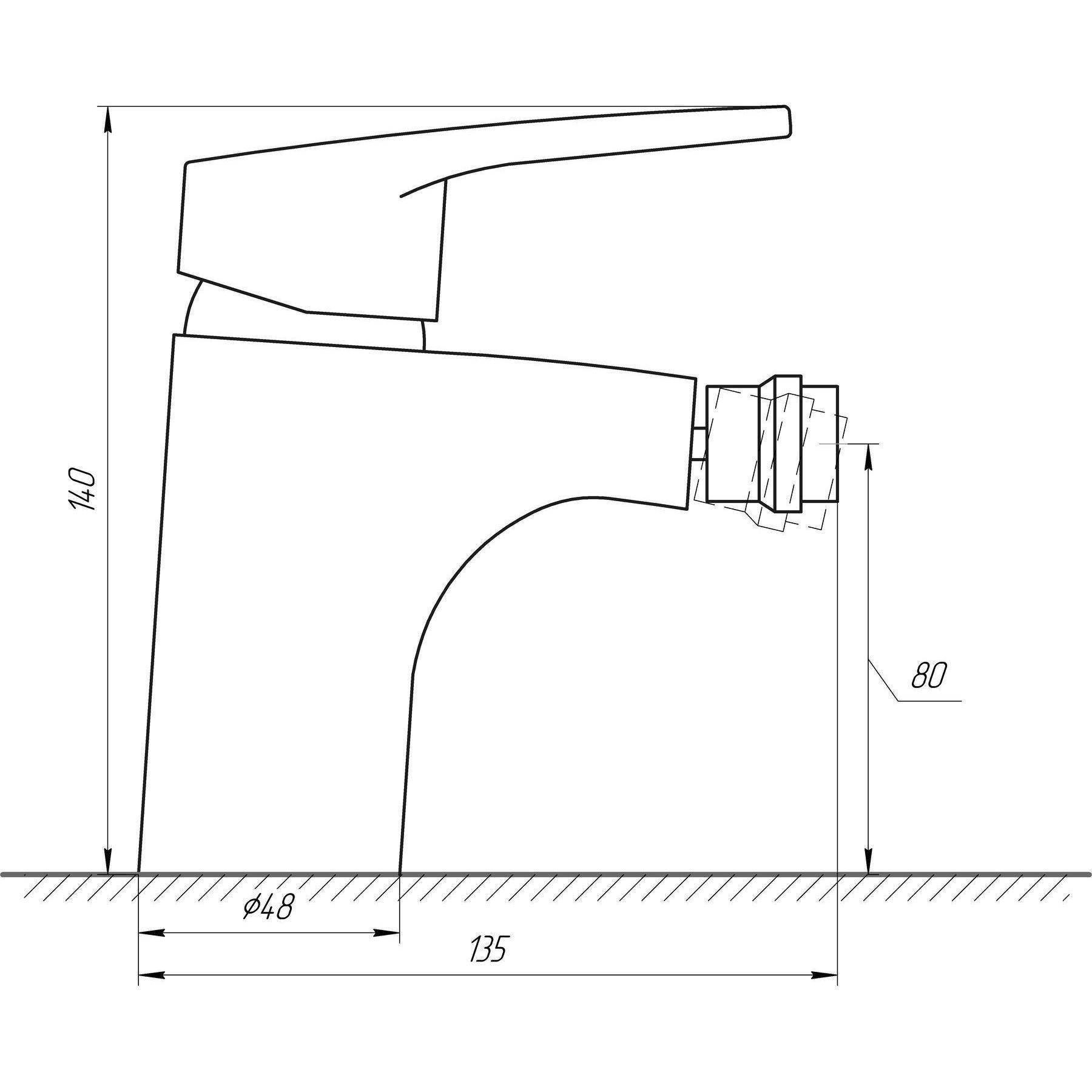 Змішувач для біде DOMINO SIRIUS DSV-106 Хром (10457) - фото 4 Змішувач для біде DOMINO SIRIUS DSV-106 Хром (10457) - фото 4