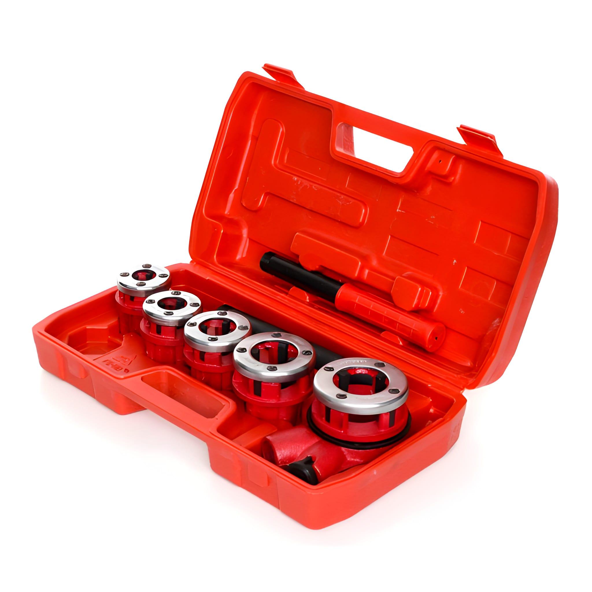 Набір плашок та клуп різьбонарізний Kraft&Dele KD331 5 шт. - фото 2