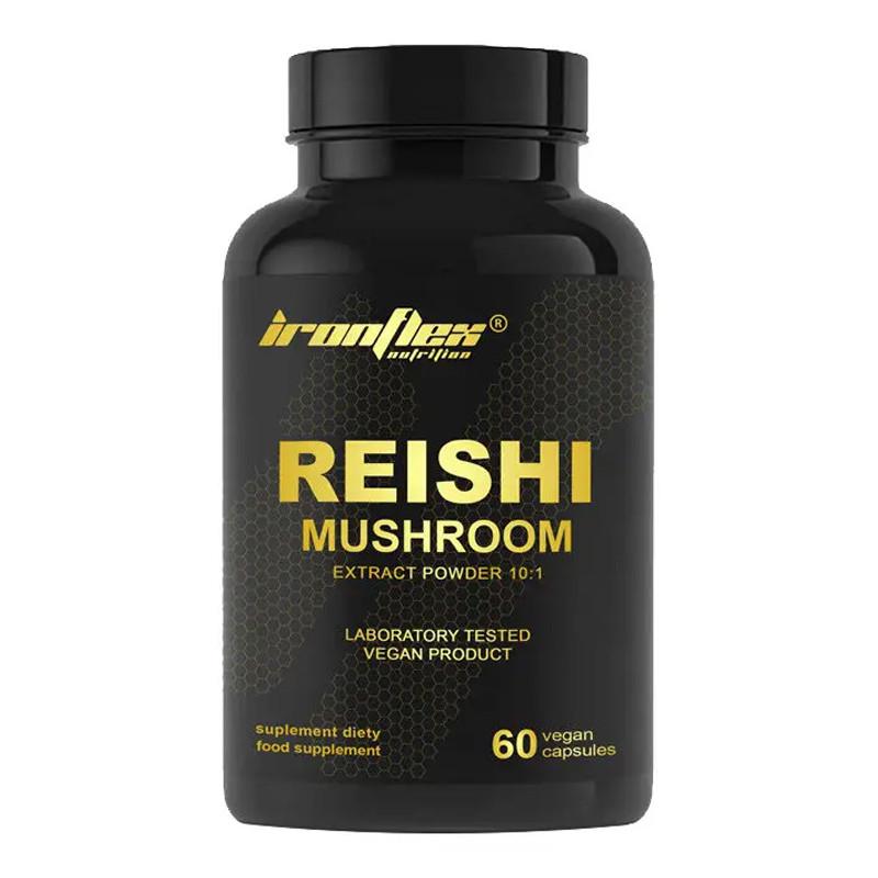 Экстракт гриба рейши IronFlex Reishi Mushroom 60 вега-капс. (23059-01)