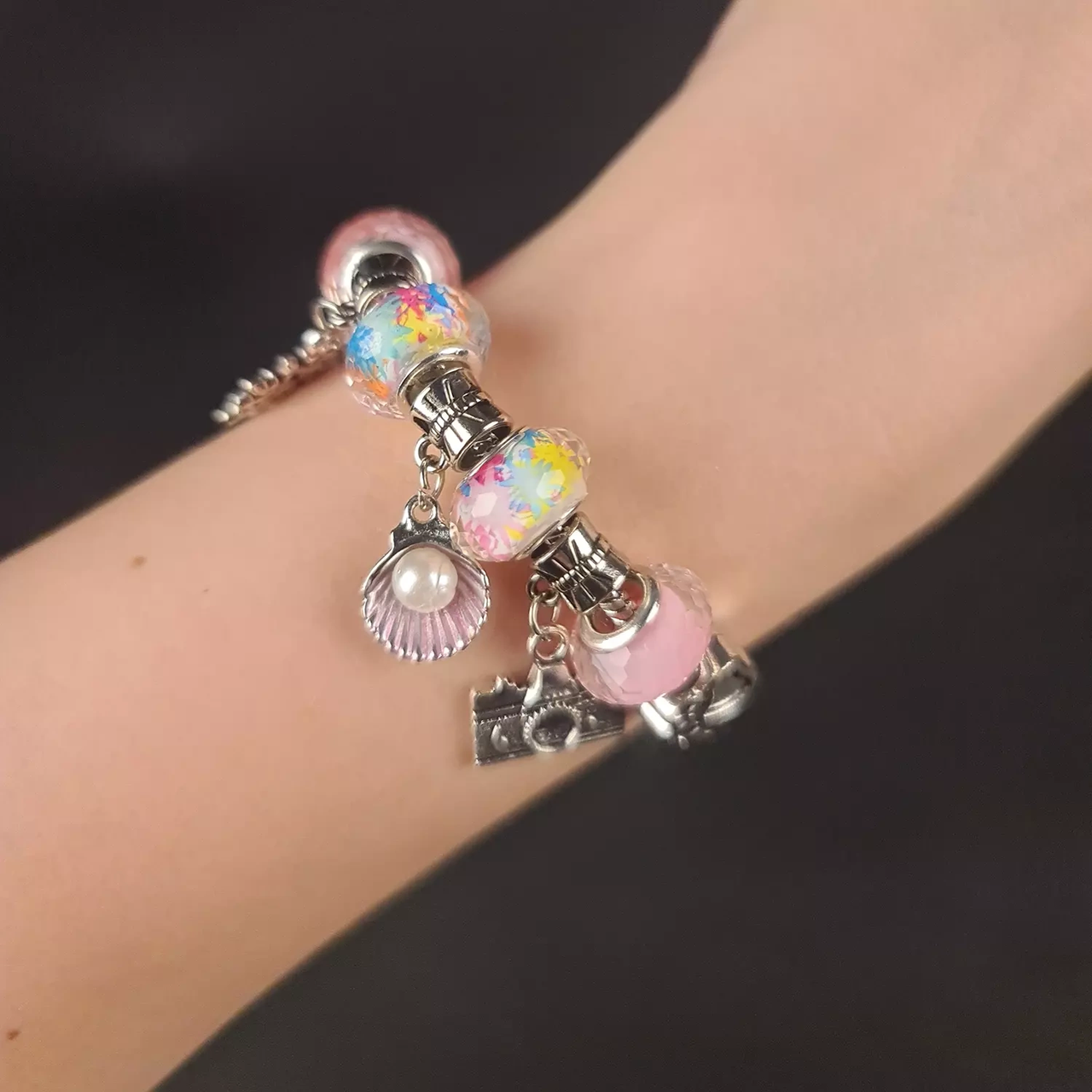 Дитячий ігровий ювелірний набір Kruzzel 20315 для виготовлення браслетів як Pandora (20315) - фото 4 Дитячий ігровий ювелірний набір Kruzzel 20315 для виготовлення браслетів як Pandora (20315) - фото 4