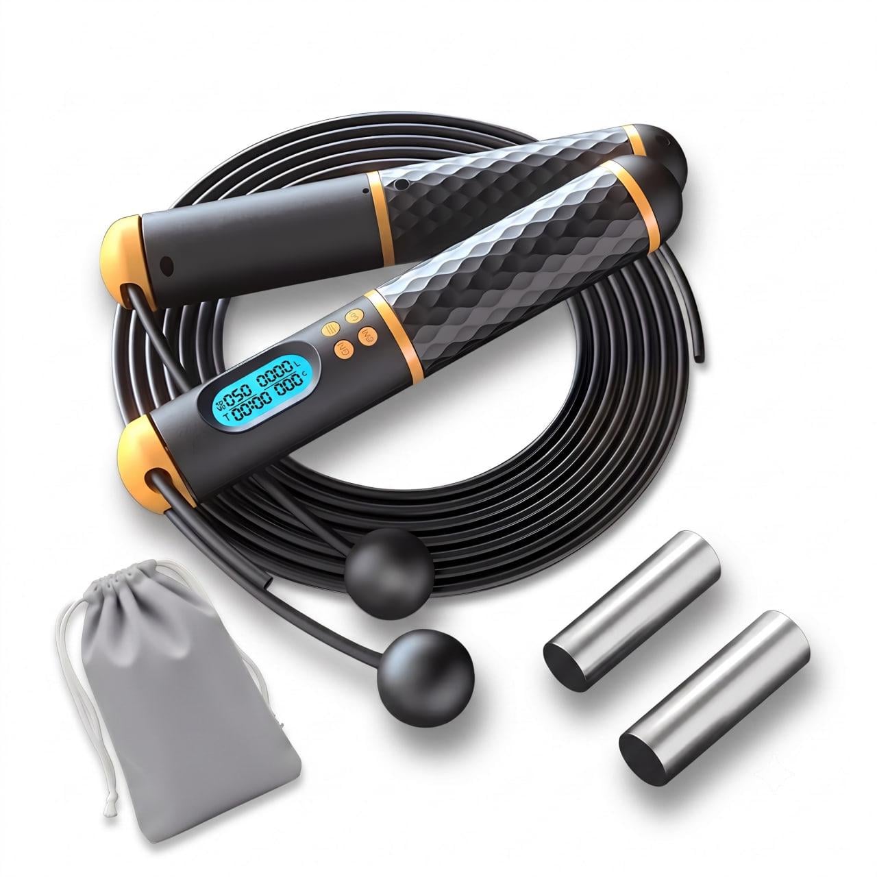 Скакалка EasyFit SmartRope з утяжнювачами 3 м (30233982)