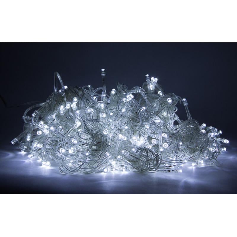 Гирлянда занавес 2x2 м 300LED холодный белый IP44 (650224)